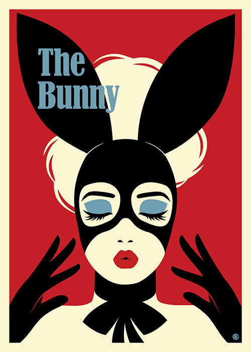 The Bunny by 3xL - Poster